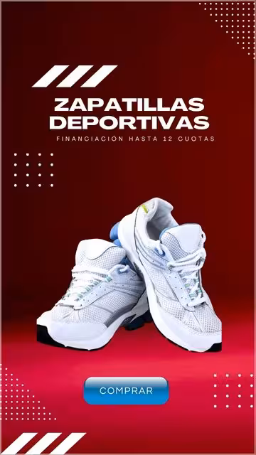 Zapatillas Deportivas Financiación Blancas