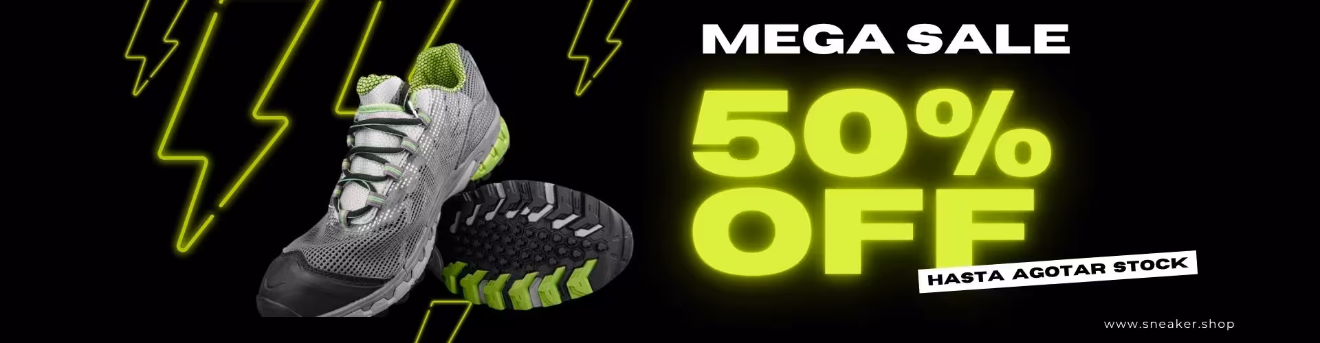 Mega Sale 50% Dcto Verdes