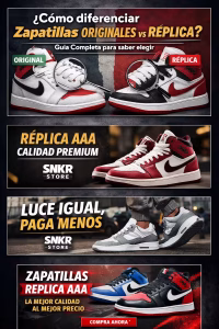 Zapatillas Original Vs Replica ¿Cómo Diferenciarlas?